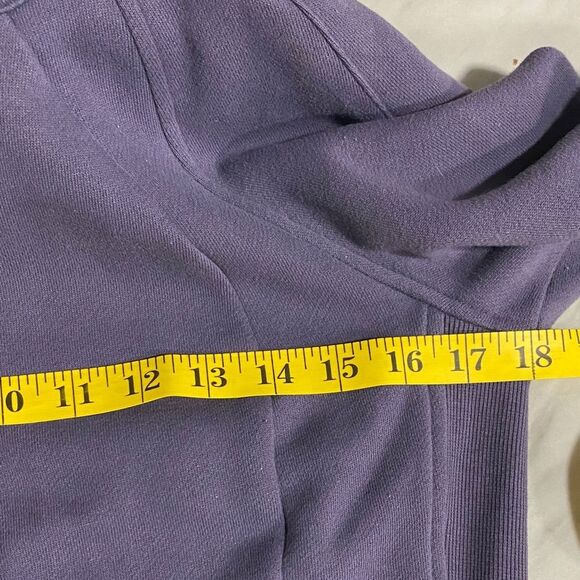 Lululemon 2024 Purple Scuba Full Zip Hoodie Size 6 - Picture 7 of 11